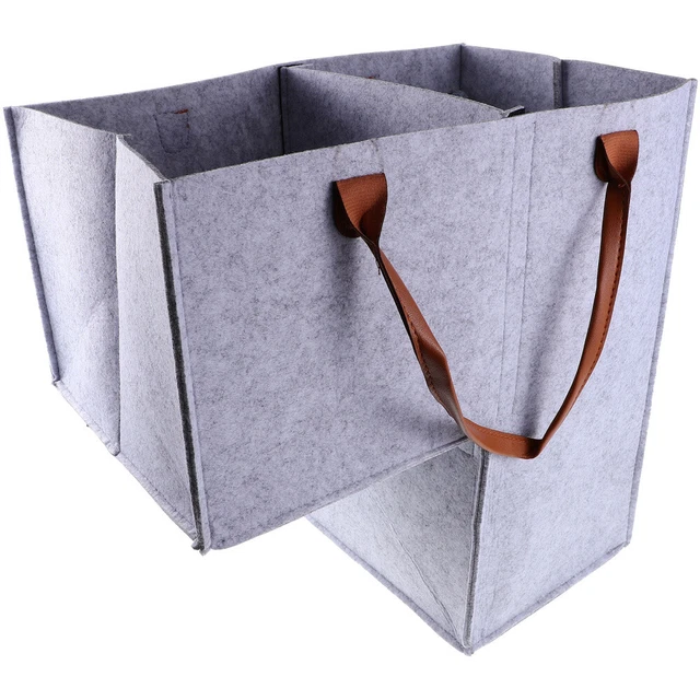 Organizador de escalera de fieltro multiusos para lavandería baske lavandería cesta