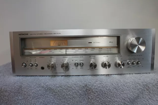 Ampli Tuner Vintage Marque Hitachi Sr-503L