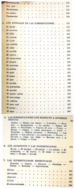 Las Supersticiones - Conjuros, Ritos, Espíritus Fastos Y Nefastos - Ver Indice 3