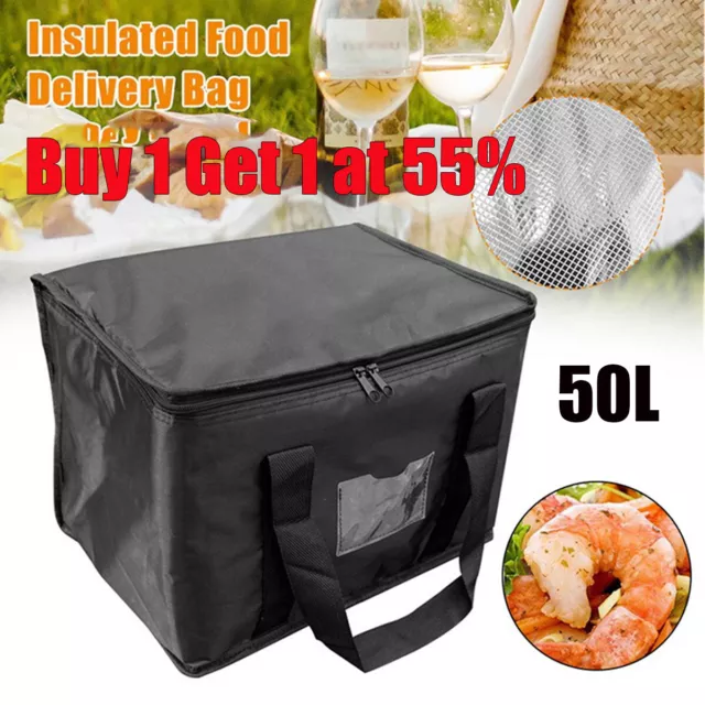 Food Delivery Insulated Bags Large Pizza Takeaway Thermal Warm Cold Bag Ruck Hot