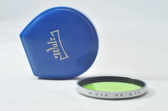 @SakuraDo Camera @ Excellent & Rare @ Walz 46mm w. YG Green Screw-In Lens Filter