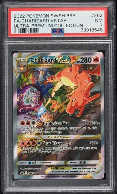 Charizard VSTAR SWSH262 Ultra Premium Collection PSA 9 Mint