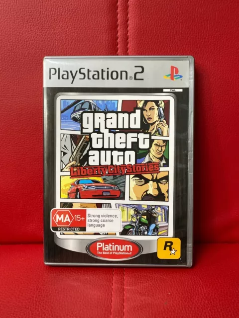 Grand Theft Auto Liberty City Stories PS2 PAL *No Map or Manual