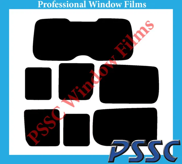 PSSC Pre Cut Rear Car Window Films - Peugeot Expert 2007 to 2008