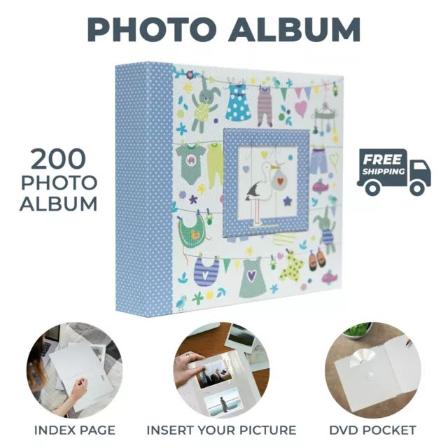 2 x Mini Flippy Sequin Slip In Photo Album Holds 72 6x 4(10x15cm) Photos