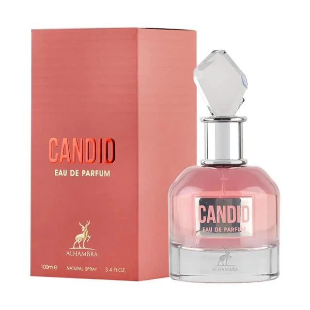 Alhambra Lattafa Candid Unisex 100Ml Edp Bestseller Fragrance Personal Use& Gift