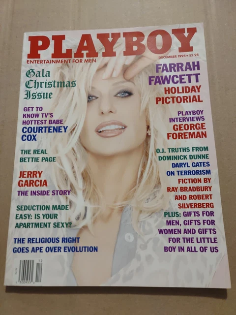 PLAYBOY MAGAZINE DÉCEMBRE 1995 Farrah Fawcett Samantha Torres EUR 6,88