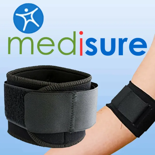 Tennis Elbow Support Sports Brace Golfer Compression Wrap WITH ADJUSTABLE STRAP