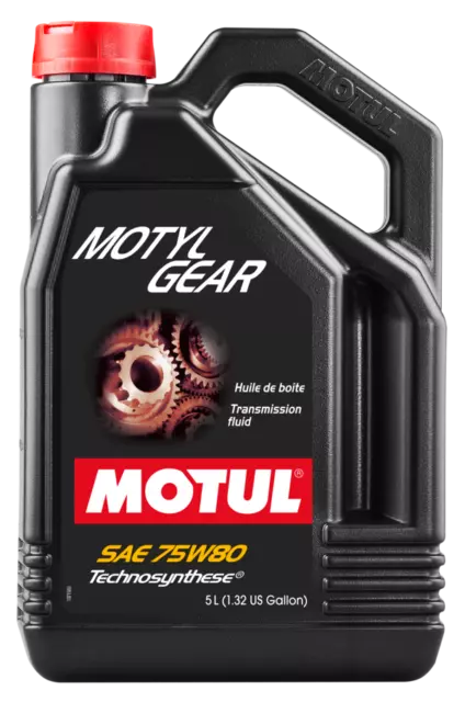 MOTUL HUILE LUBRIFIANTE caja cambios transmision MOTYLGEAR 75W80 5 L