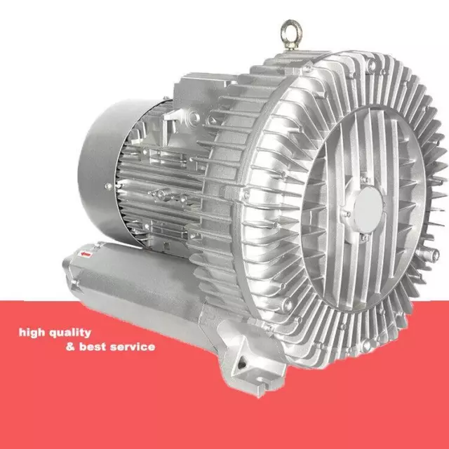 HG-550 220v 50hz Ring Blower 220V Air Pump CNC Router Vacuum Pump Vortex Pump