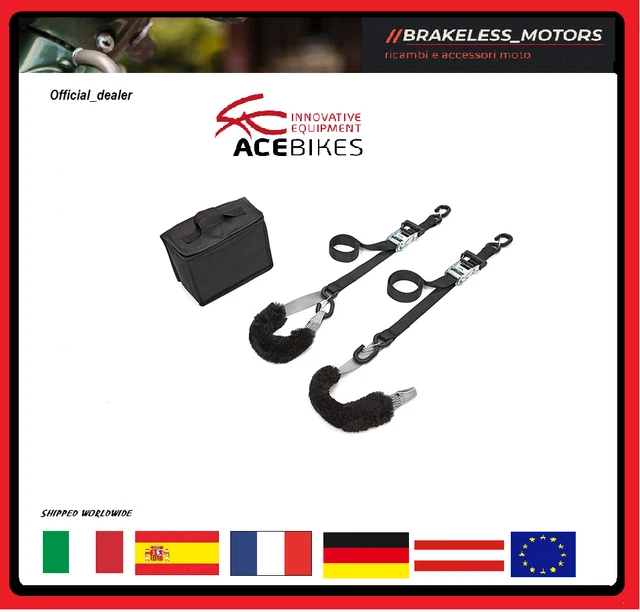 Ratchet Strap Deluxe Duo - Cinghie Per Fissaggio Deluxe Moto Scooter Carrello