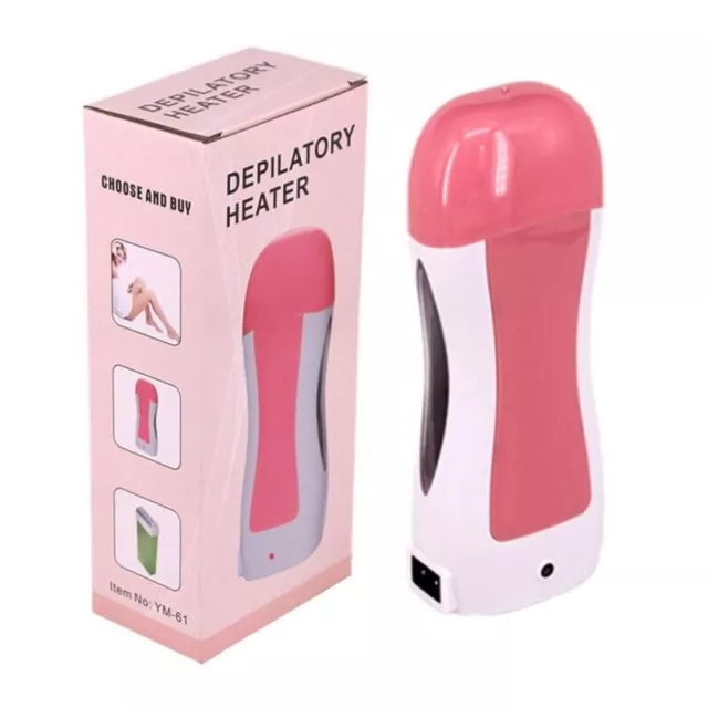 Electric Depilatory Roll Wax Heater Roller Hair Removal Depilation Hair Removal