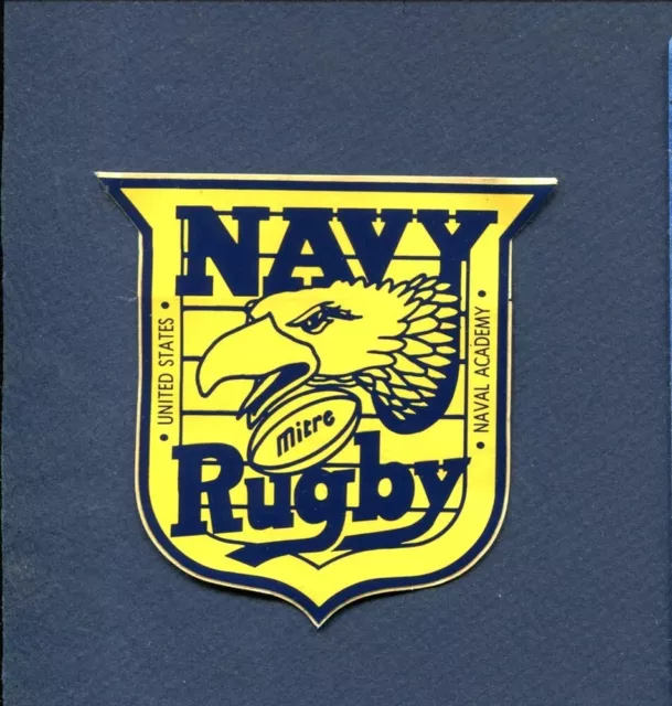 Sticker US NAVAL ACADEMY US NAVY RUGBY Sports Patch Image