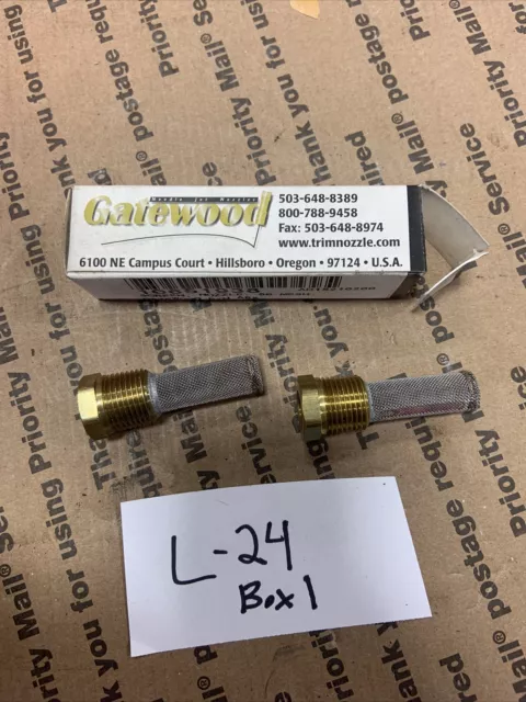 NEW Gatewood 50 Mesh Screen Nozzle A65 Lot Of 2
