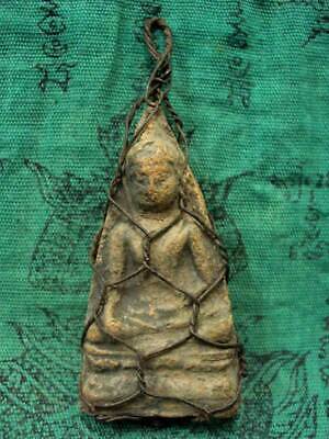 Phra Chetupon Buddha Khmer Sukhothai Ancient Thai Talisman Amulet Pendant