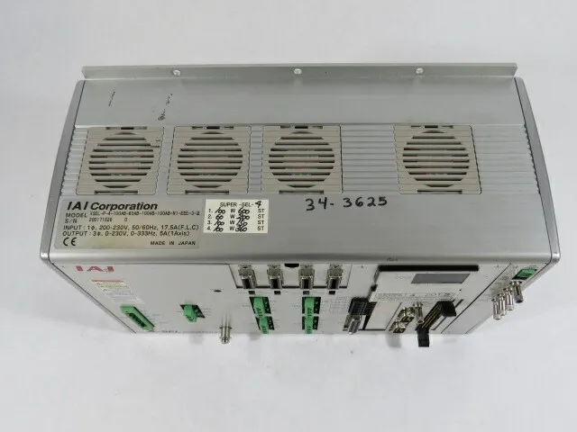 IAI XSEL-P-4-100AB-60AB-100AB-100AB-N1-EEE-3-2 Program Controller NEW 3