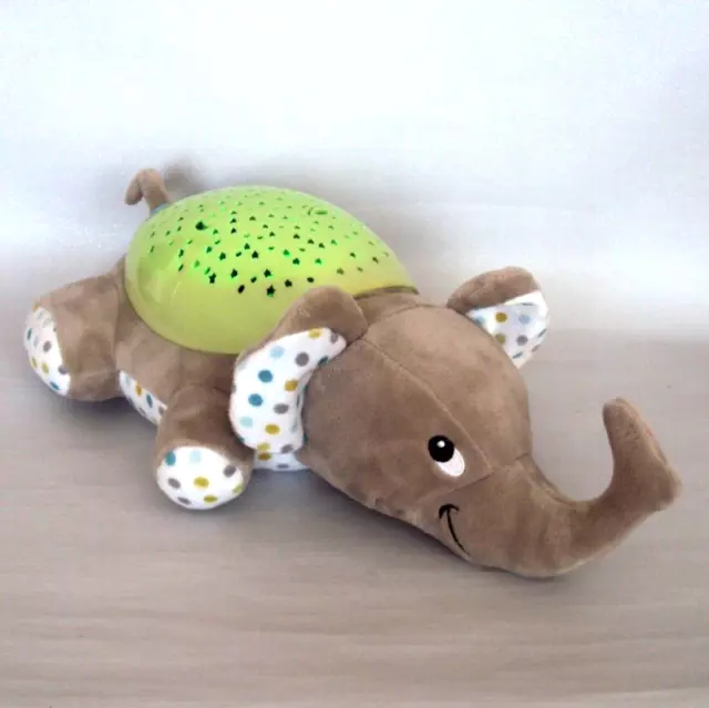Luce notturna estate neonato Slumber Buddies Eddie elefante. Suono e proiettore
