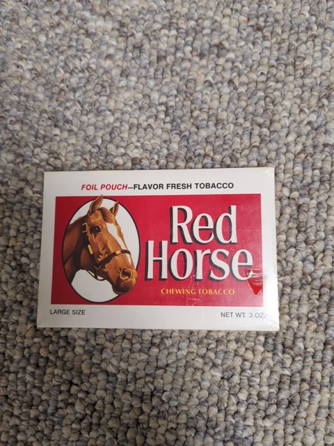 RED HORSE CHEWING & Smoling Tobacco NEW Metal Sign: Duwel Bros.,  Cincinnati, OH $21.88