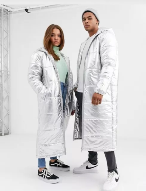 Another influence deals longline quilted jacket