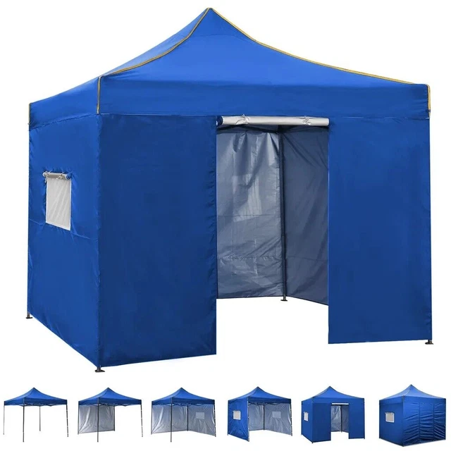 Pavillon Gartenzelt Gartenpavillon 3x3m Wasserabweisend Luxus Garten Zelt 2