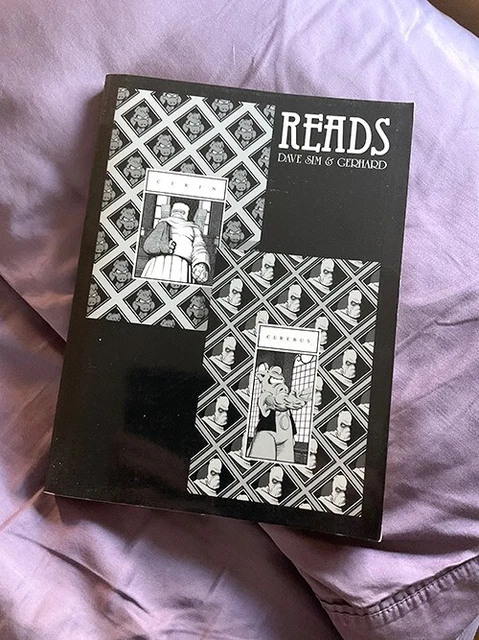 Cerebus Reads Vol 9 TPB Aardvark Vanaheim, Dave Sim, Gerhard, 2nd print