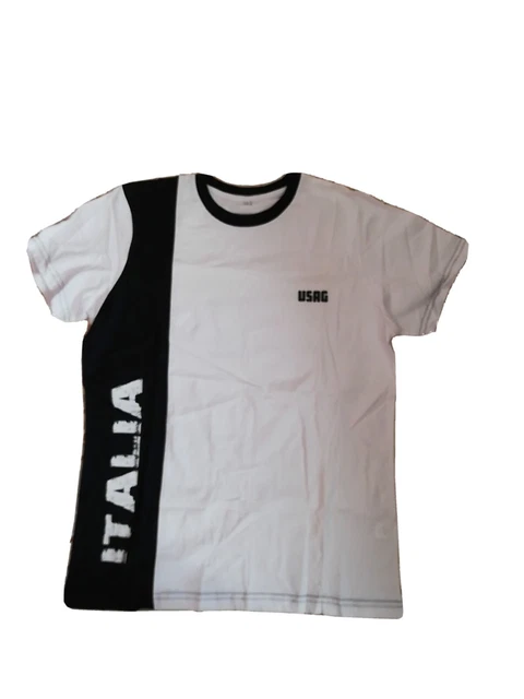 T-shirt USAG L  nuovo ITALIA MONDIALI 2014 VINTAGE RARA INTROVABILE Collezione