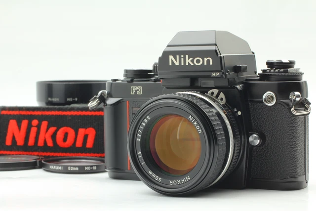 Video [Near MINT / Hood] Nikon F3 HP SLR Body  Nikkor Ai-s 50mm f/1.4 Lens JAPAN