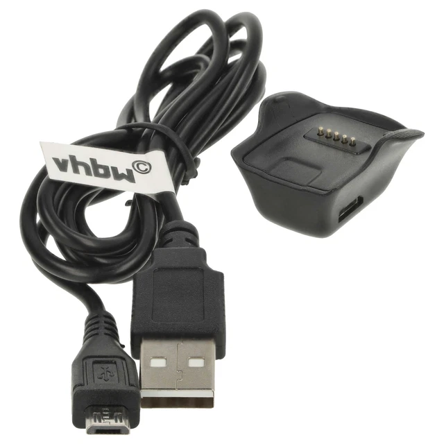 Station De Charge Pour Garmin Venu / Venu Sq 2 - Câble 100cm - Noir - Neuf