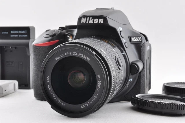 Nikon D5600+NIKKOR 18-55ｍｍ F3.5-5.6G VR Amazon Canada: D5600 DX-Format Digital SLR w/AF-P DX NIKKOR