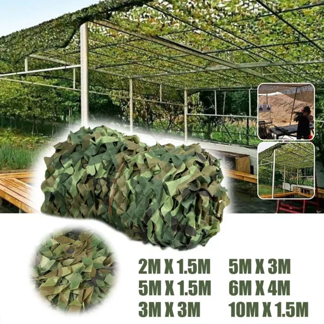 Hunting Military Camouflage Nets Woodland Army training Camo Netting Car Covers
