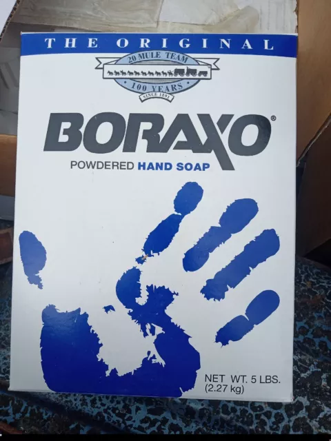 Boraxo Powdered Hand Soap 12 Oz Fast Shipping New Made in Mexico 1997 NOS