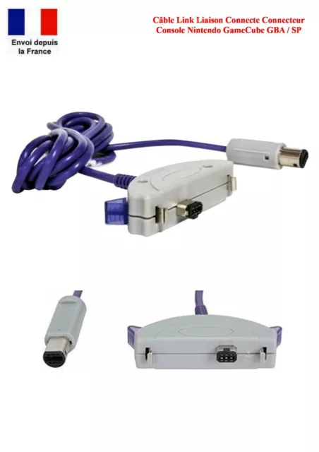 Cable Link Liaison Connecteur Nintendo GameCube GC NGC Game Boy Advance GBA / SP