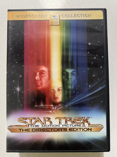 (Q) STAR TREK The Motion Picture Director's Edition DVD Region 1 No Scratches