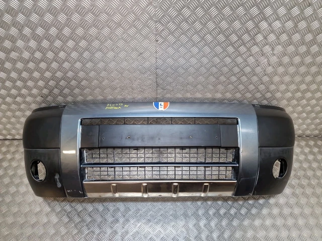 Pare-chocs Avant Noir Neuf Pour Citroën Berlingo 2008-2015 - Pièce D'origine