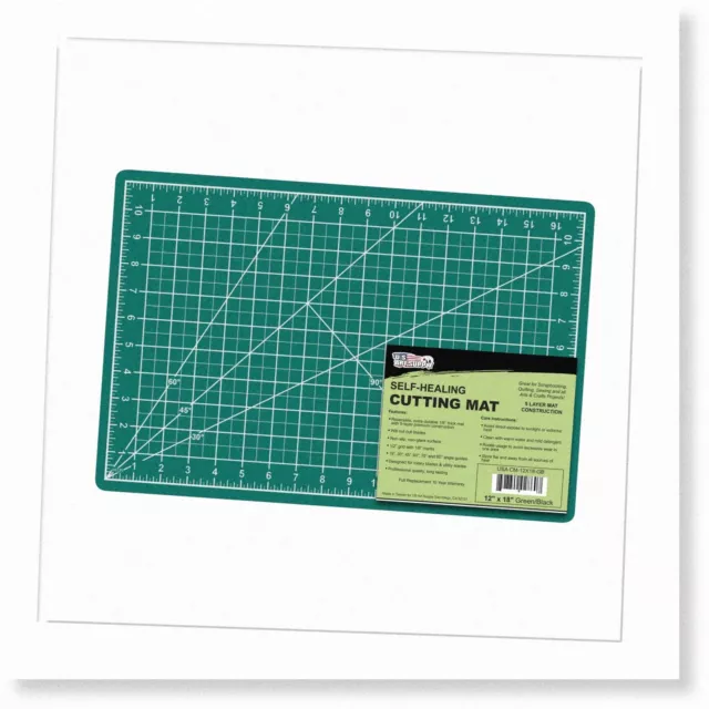 Green/Black Professional Self Healing 5-Ply Double Sided Durable Non-Slip Cuttin