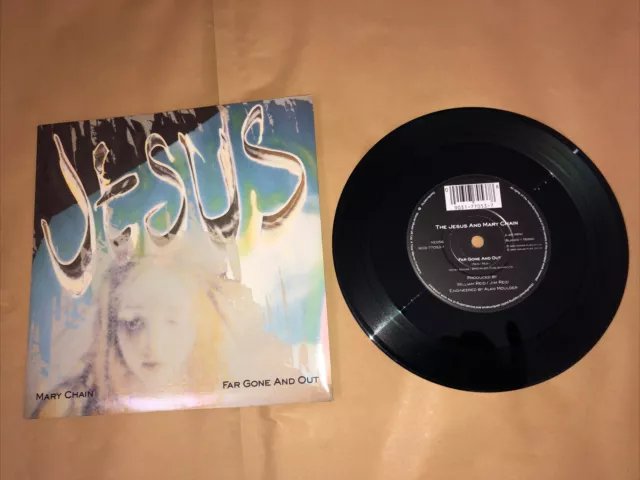 The Jesus And Mary Chain - Far Gone And Out - 7” 1992 Vgc+/ex.con