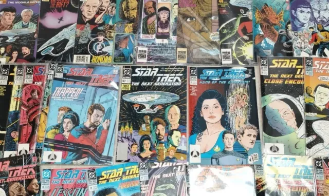 1989 Star Trek Next Generation # 1 -30 DC Comic book lot of 30 run Modala 1st