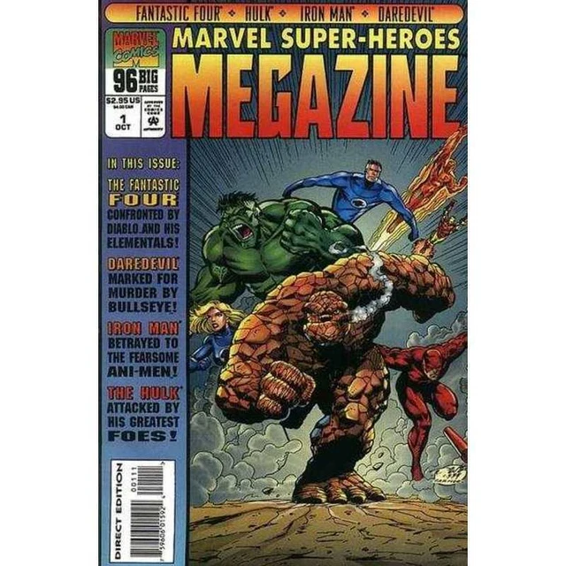 Marvel Super Heroes Megazine #1 Marvel Comics October Oct 1994 (VF)