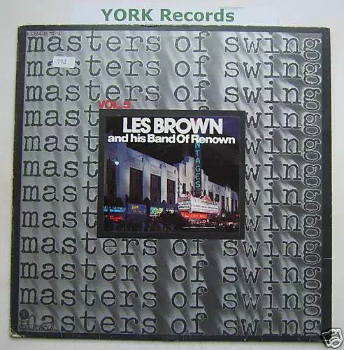 LES BROWN & HIS BAND OF RENOWN -Masters Of Swing -Ex LP