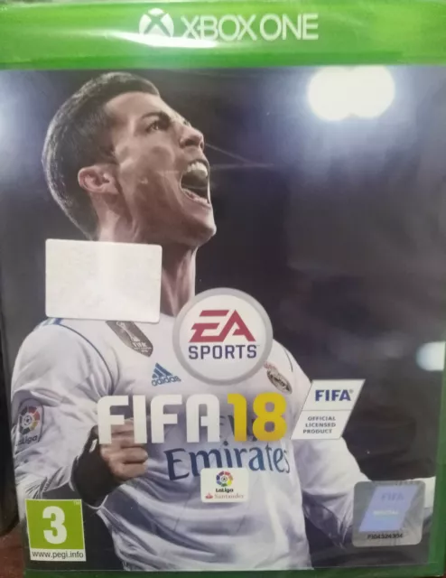 Fifa 18. Juego Para Xbox One. Pal-Esp. Nuevo, Precintado.