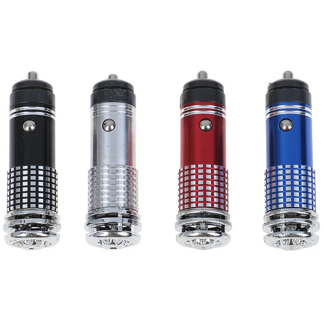 12V Car Air Purifier Universal Mini Auto Car Fresh Air Anion Ionic Purif-wf