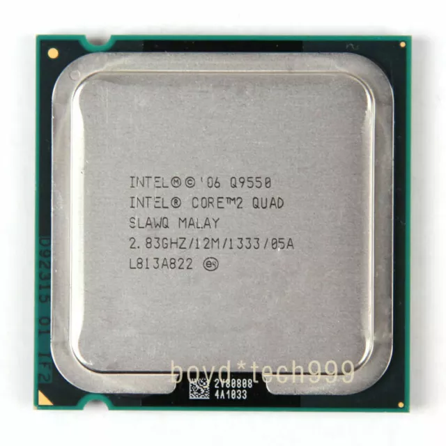 CPU Intel Core 2 Quad Q9550 processore 2,83 GHz/12M/1333 SLB8V/SLAWQ LGA775