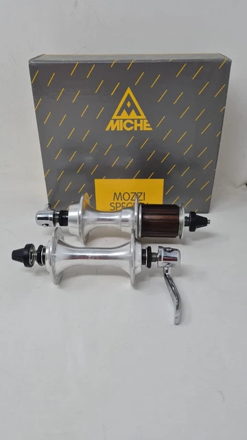 Moyeu Arrière CAMPAGNOLO Neuf 36 Trous Pour Vélo De Course - Argent, Made In Italy
