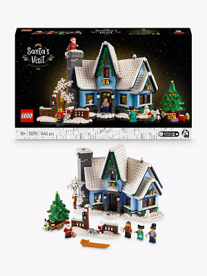 Non Incluso Modello HYZH Acrylic Display Case Compatibile con LEGO 10293 visita del Babbo Natale Teca Acrilico Vetrina Display Case Scatola per Lego 10293 
