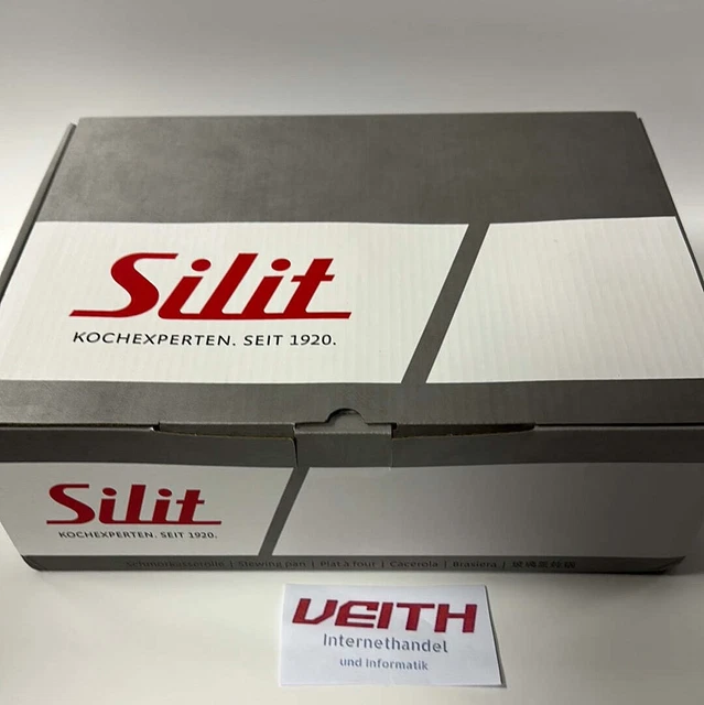 Silit Studio Bräter mit Deckel backofengeeignet, 29 x 29 x 10 cm, Schmortopf Ind
