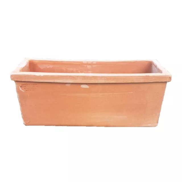 Vaso fioriera Cassetta Rettangolare Balcone terracotta piante resistente gelo