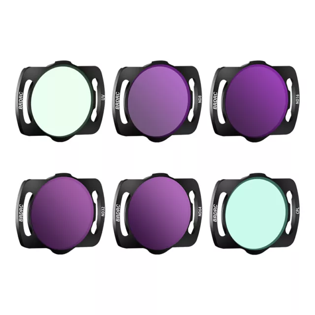 For DJI Avata/O3 Air Unit Gimbal Lens Filter CPL ND8 ND16 ND32 ND64 Filters Set 2