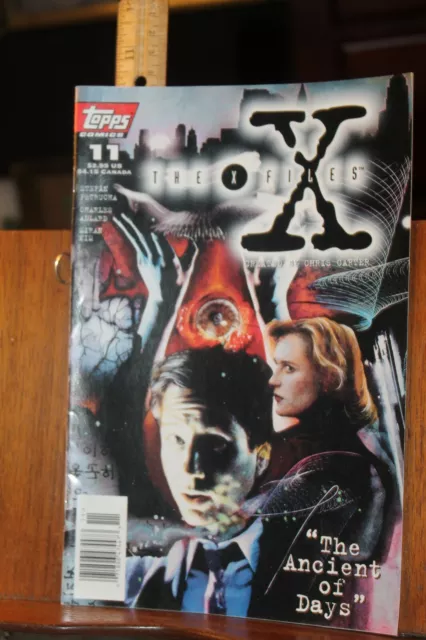 Vintage 1995 THE X-FILES No. 11 The Ancient of Days Topps Comic Book