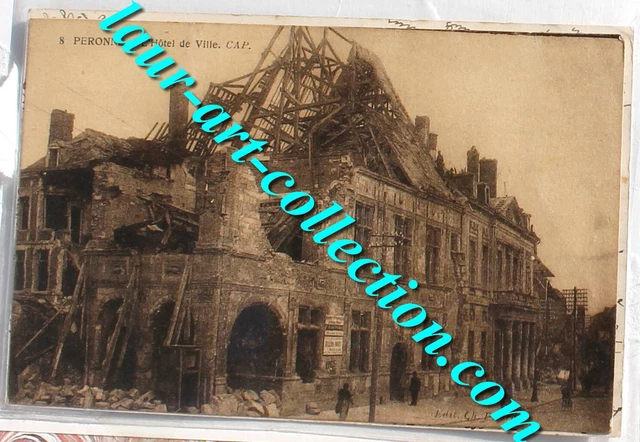 CPA SENLIS les ruines du château