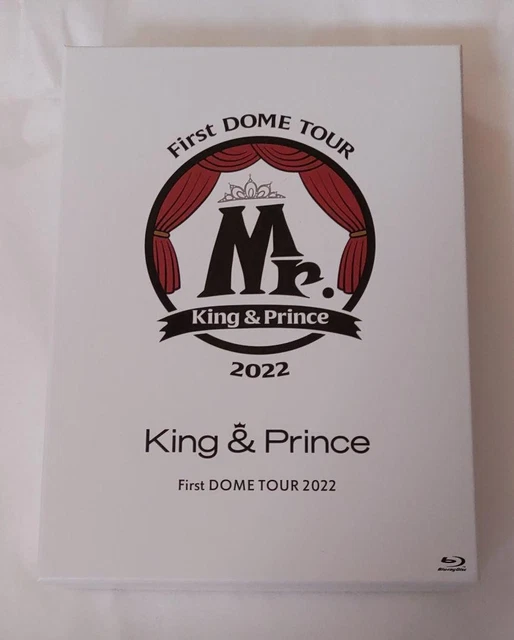 KING & PRINCE First Dome Tour 2022 Bluray Unopened Live